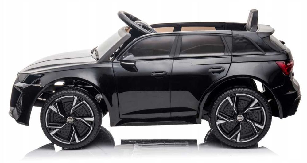 дитячий елекромобіль на акумулятор AUDI RS6 4X4 12V 7AH EVA, шкіра
