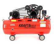 KOMPRESOR OLEJOWY sprężarka 200L 2 TŁOKI 400V KD407
