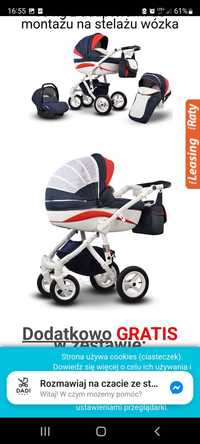 Sprzedam wózek dziecięcy Adamex Barletta 3w1