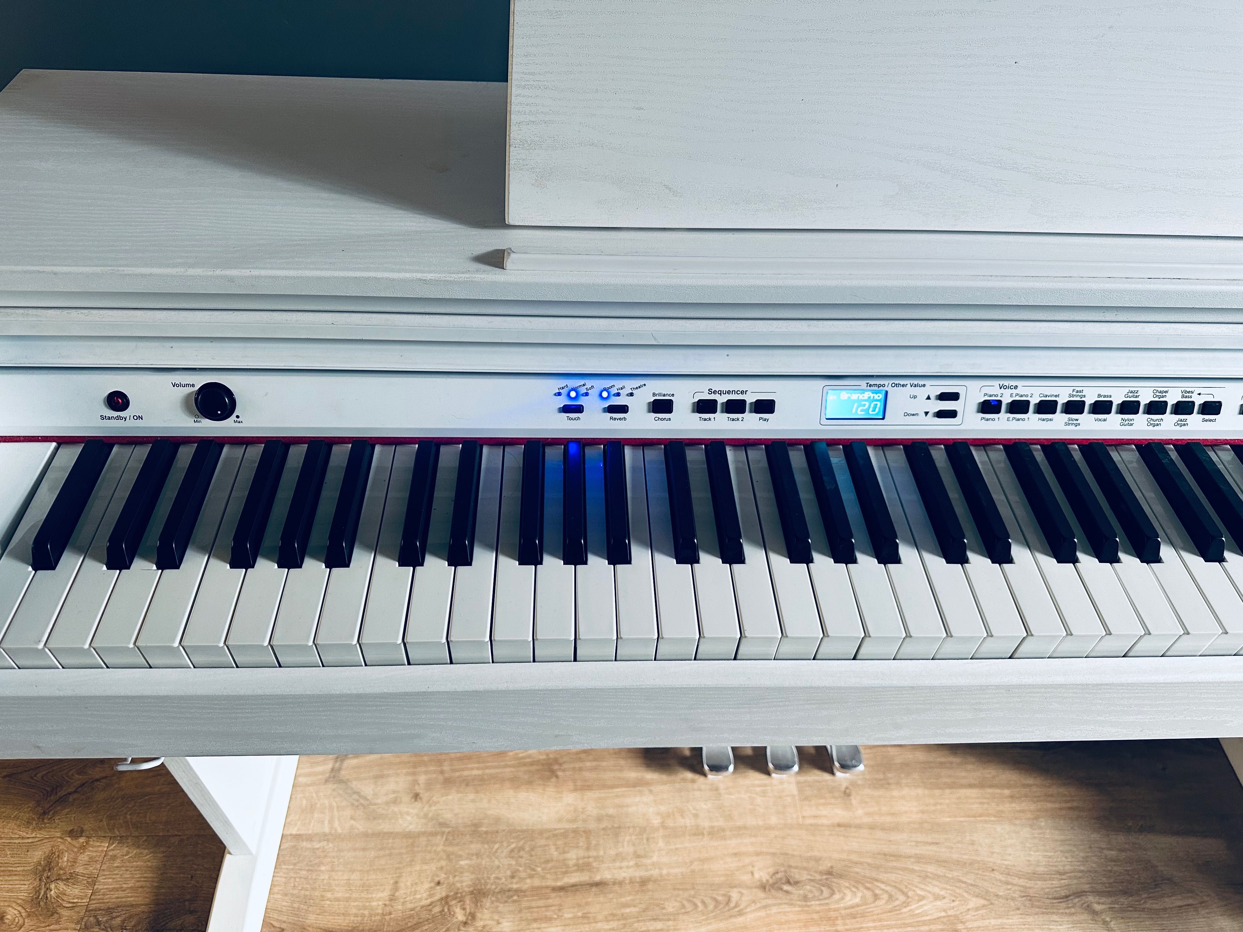 Pianino białe Orla CDP 101