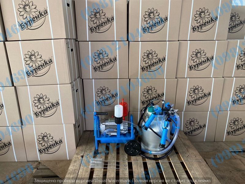 Доїльний апарат "Буренка-1 стандарт" масляний