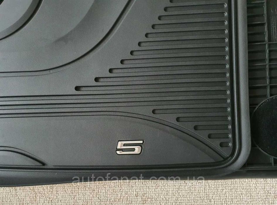 Автоковрики BMW 5 G30 Оригінал, Коврики в салон багажник бмв Килимки