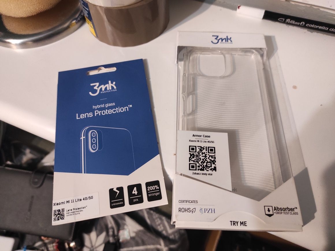 Armor Case + Szkło Hybrydowe Xiaomi Redmi Note 11 Lite 4G/5G