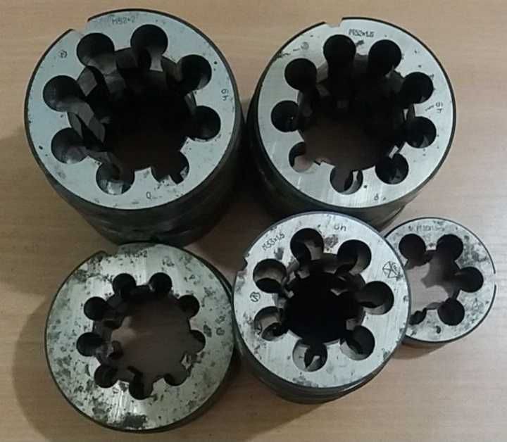 Плашка лерка М45х1.5 42х2 39х1.5 36х2 36х1.5 33х2 33х1.5 30х2 30х1.5