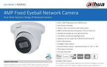IP камера 4 мп Dahua N42BJ62 с микрофоном WDR 2.8
