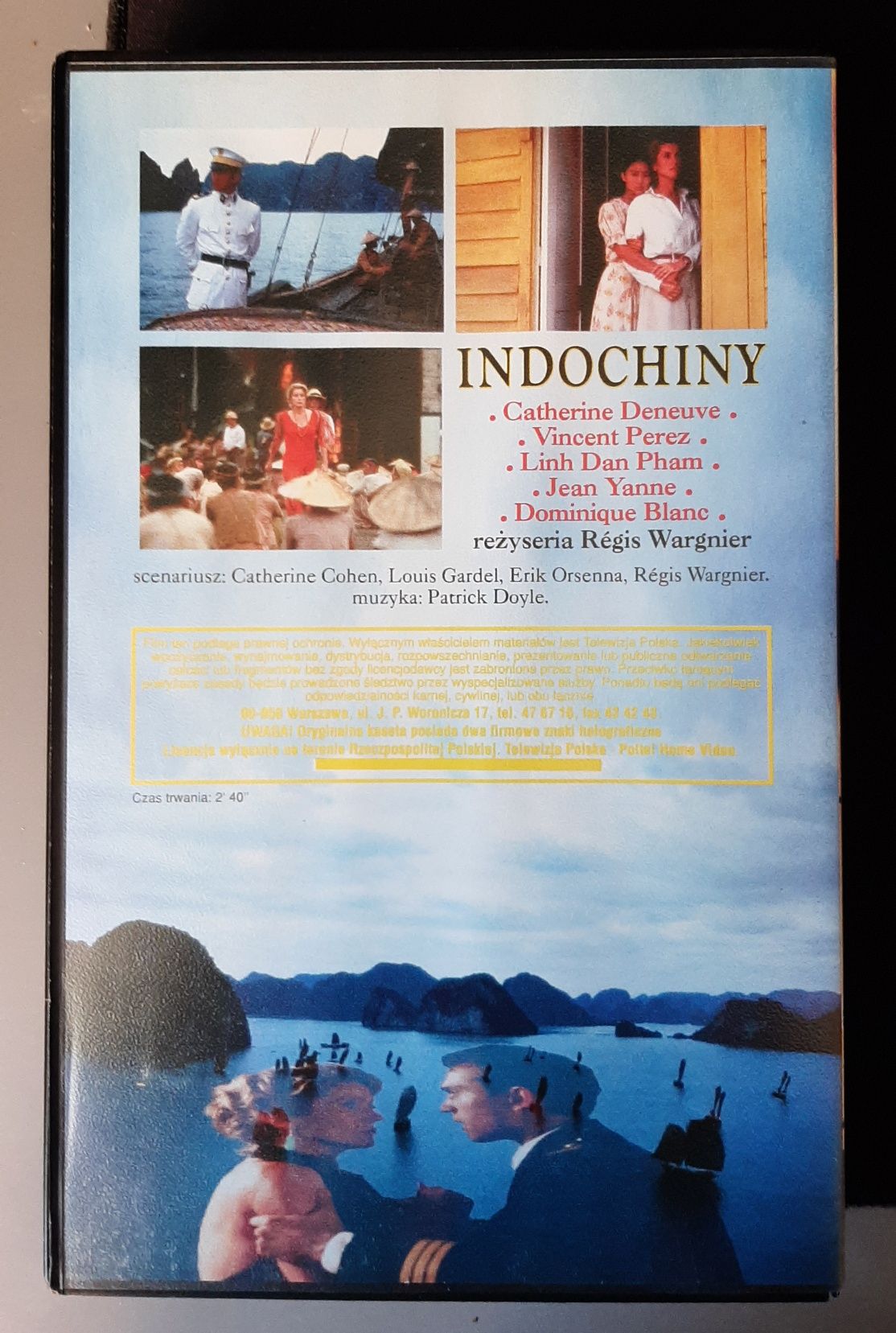Indochiny VHS film 1992