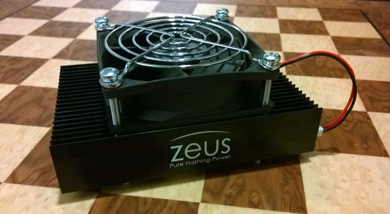 Zeus 1.2 MHS Scrypt hashrate miner