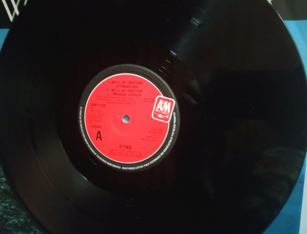 Vinil maxi Sting - We'll be Together