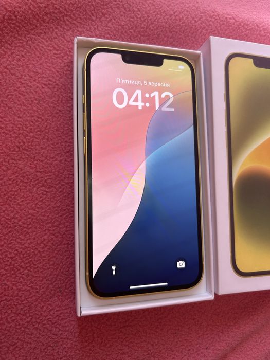 Iphone 14 128 gb yellow