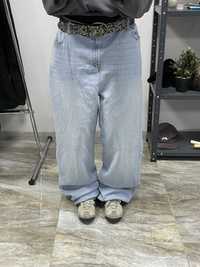 Широкі базові світлі джинси baggy rap pants широкие штаны реп big boy