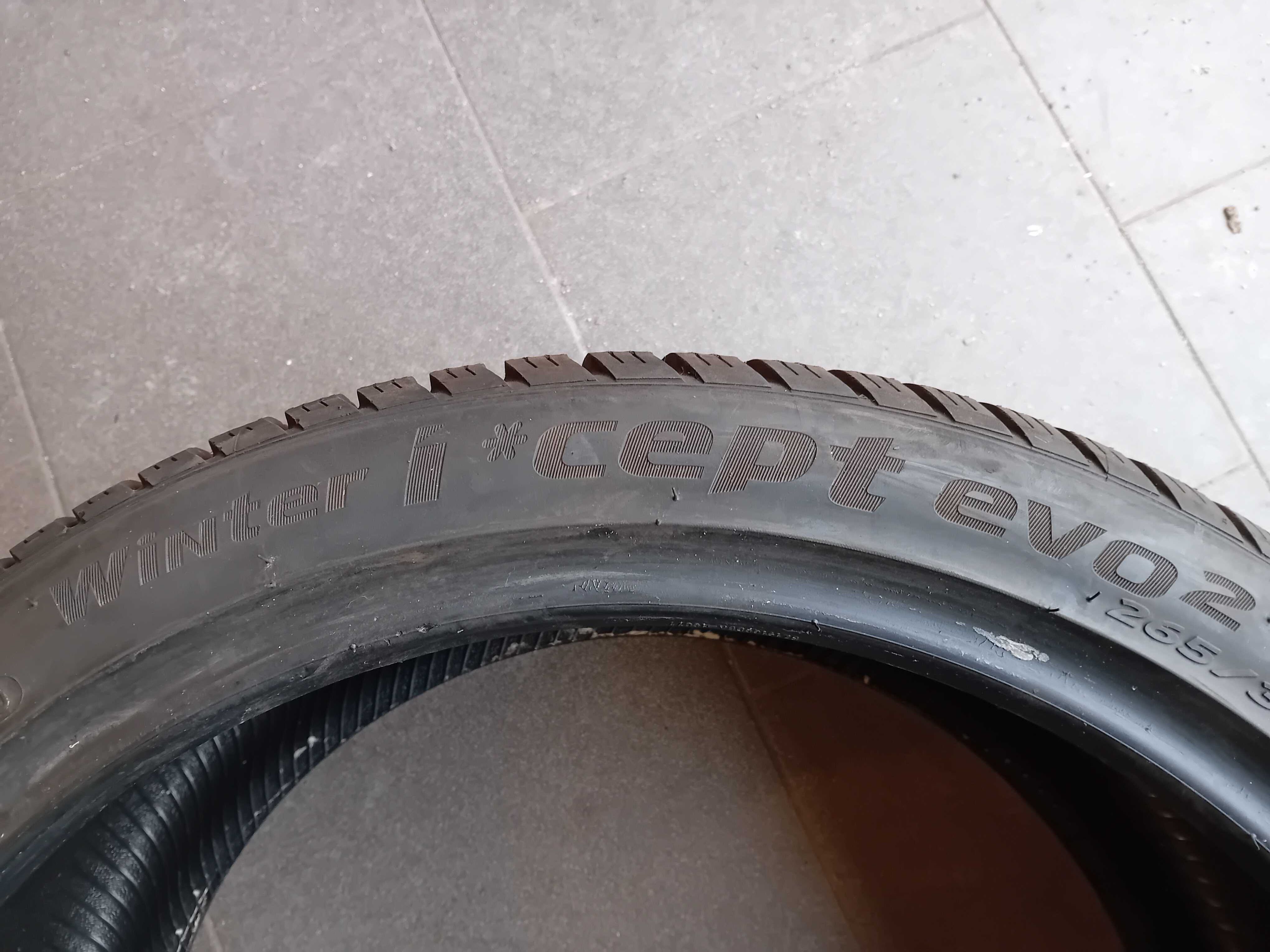 265/35/19 Hankook Winter icept evo 2 7mm 20 rok F-VAT