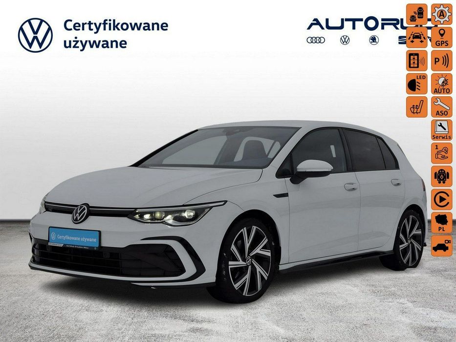 Volkswagen Golf 1.5 eTSI 150KM DSG R-line Kamera Ambiente MatrixLed 1wł SalonPL Gwar.