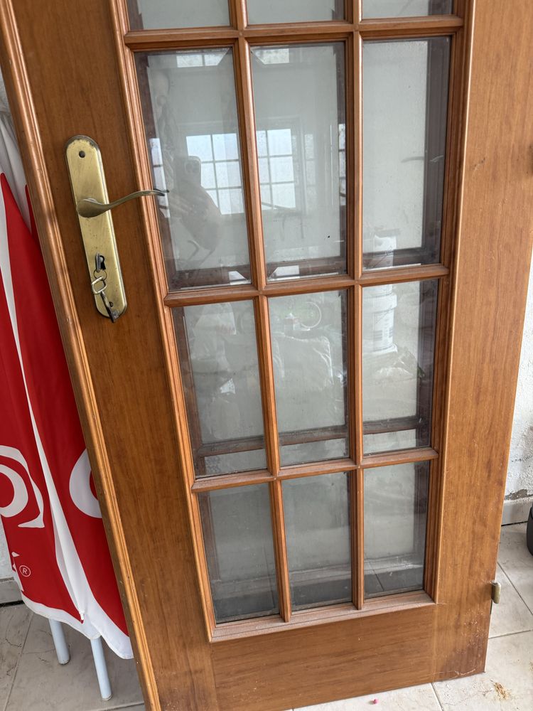 Conjunto de 2 Portas de madeira