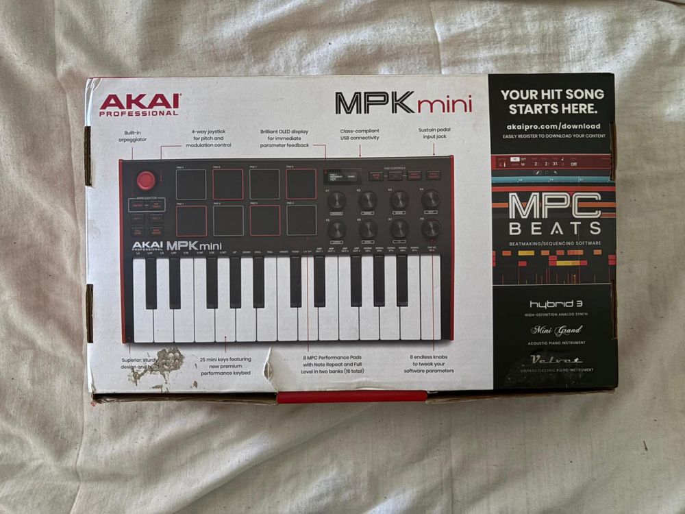 Teclado akai mpk mini mk3
