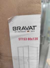kabina prysznicowa BRAVAT ST153 80X120 za połowę ceny