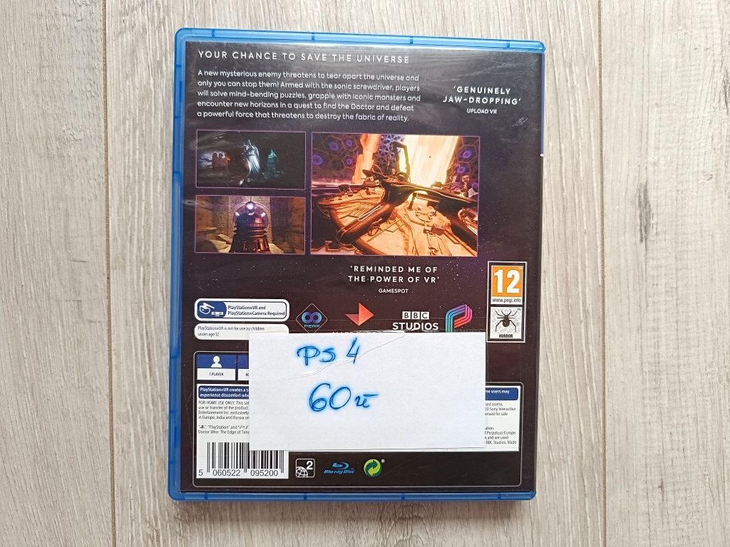 Gra Ps4 - VR Doctor Who The Edge Of Time