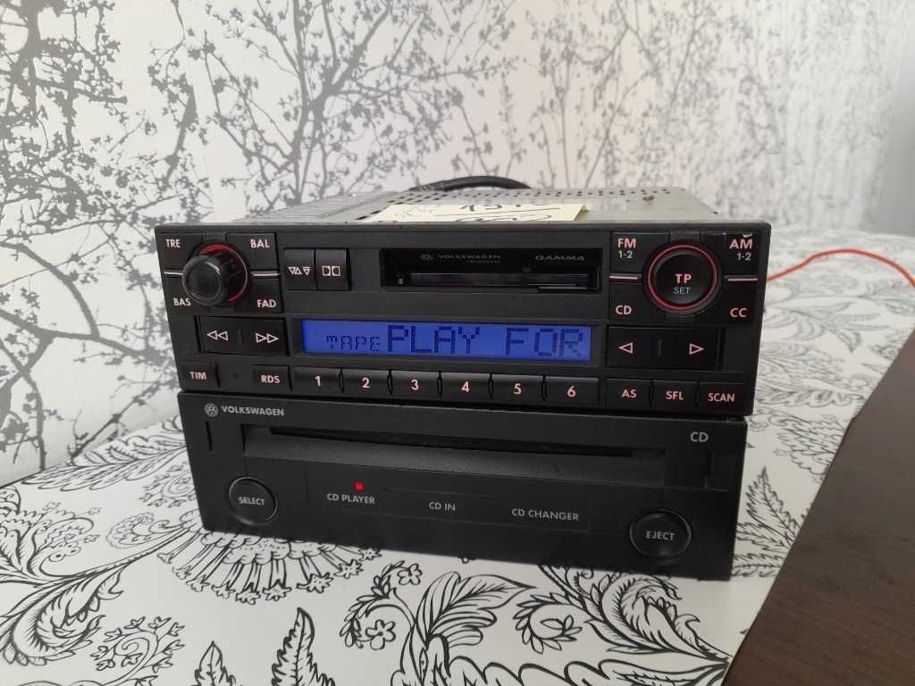 Radio VW Gamma V rds + zmieniarka - komplet !!