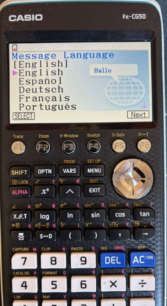 Calculadora Gráfica Casio fx-cg50