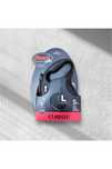 NOWA smycz flexi L czarna 5m do 50kg made in germany