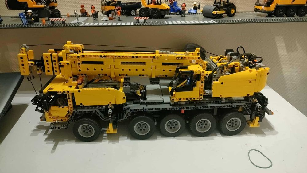 LEGO Technic - żuraw MK II 42009- zmodyfikowany w pełni funkcjonalny