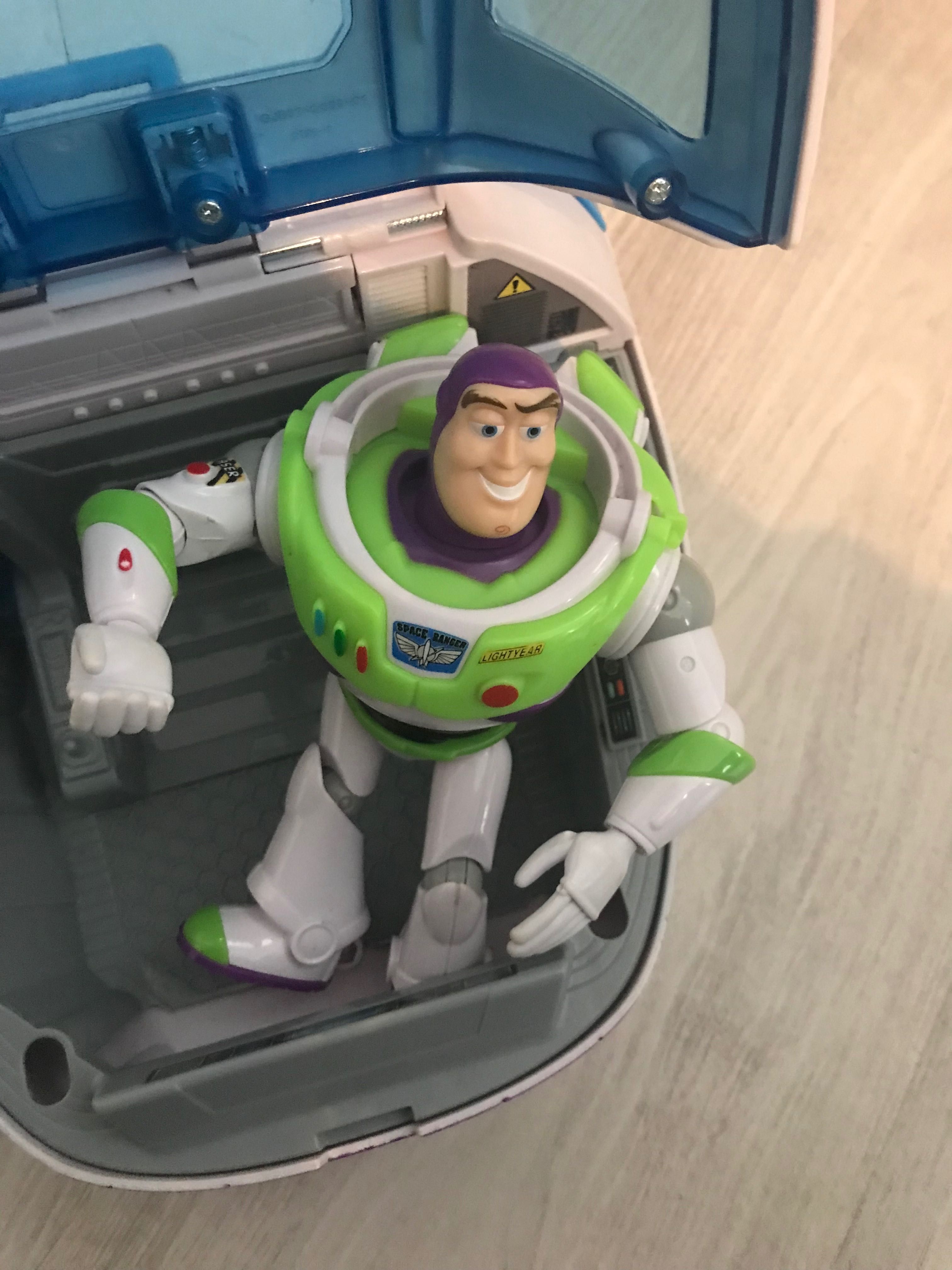 Toy Story4 Buzz Lightyear Space Command Zestaw do zabawy - rakieta