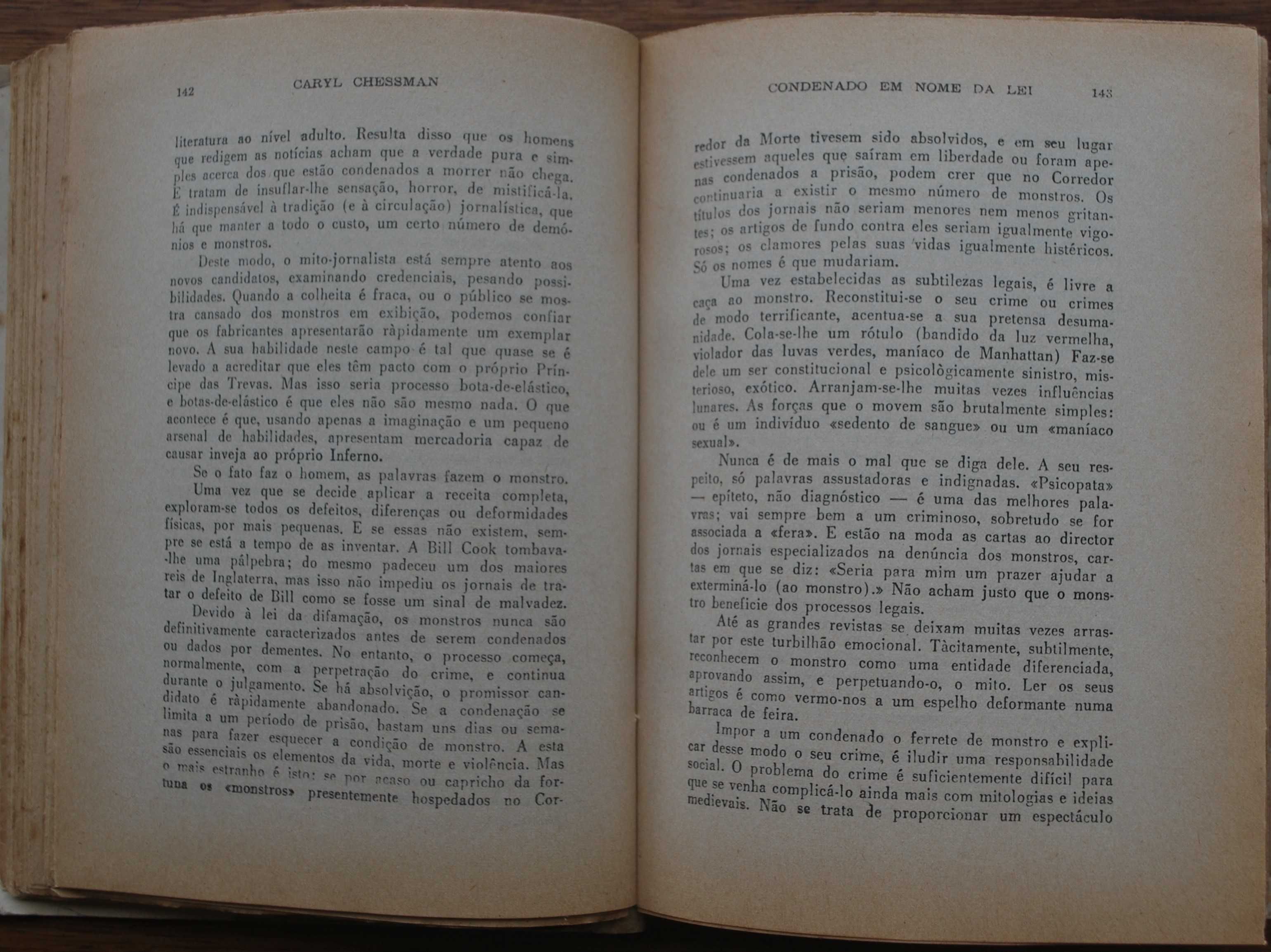 Condenado Em Nome da Lei de Caryl Chessman
