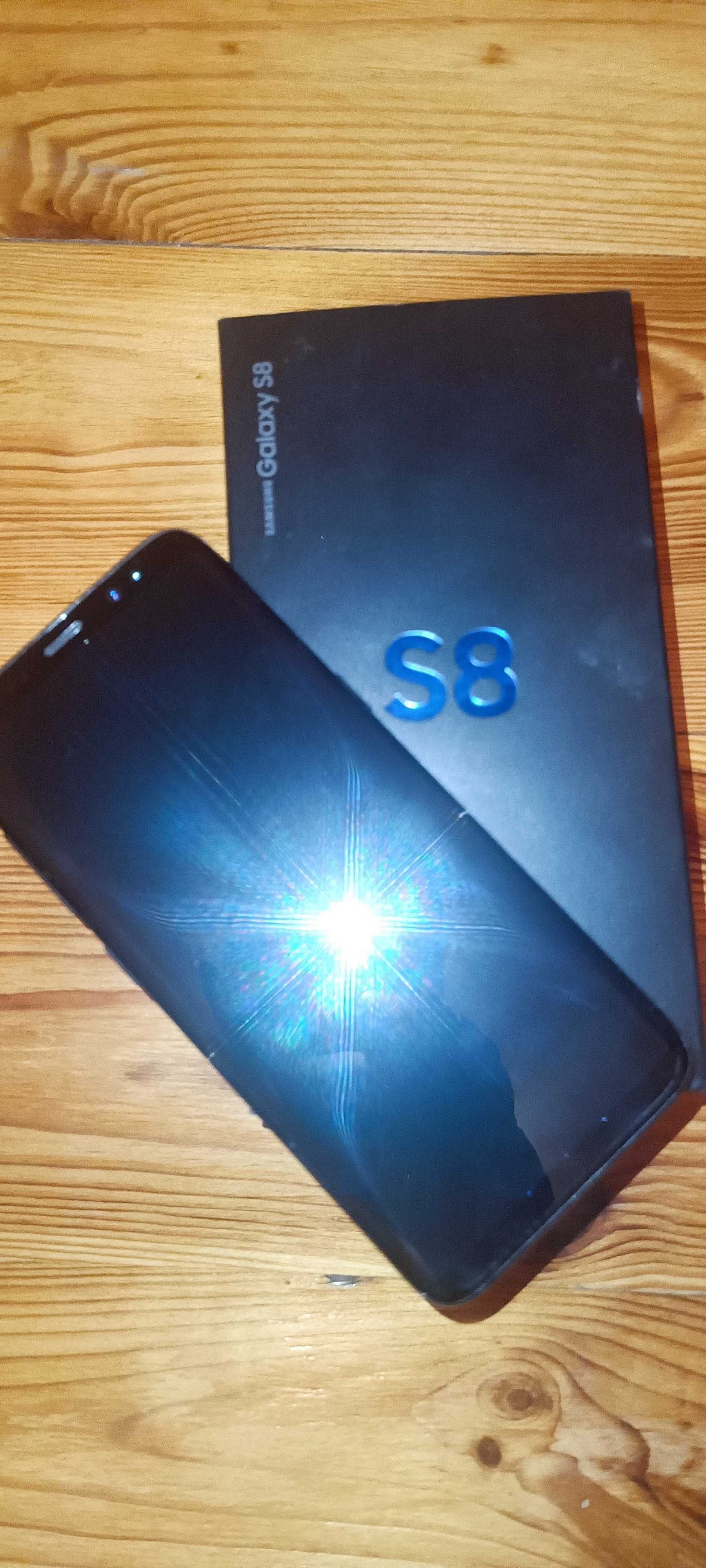 Smartphone SamsungS8 64gb Midnight Black (stan idealny)