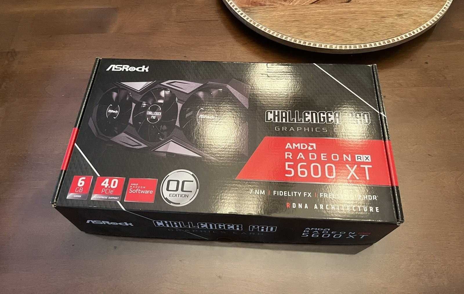 Видеокарта ASRock Challenger Pro Radeon RX 5600 XT 6GB