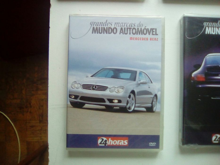 Colecção de dvd's grandes marcas do mundo automóvel.