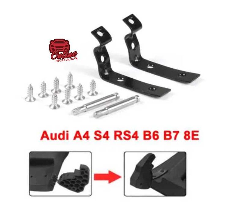 Kit reparação dobradiças porta luvas Audi A4 B6 e B7 Seat
