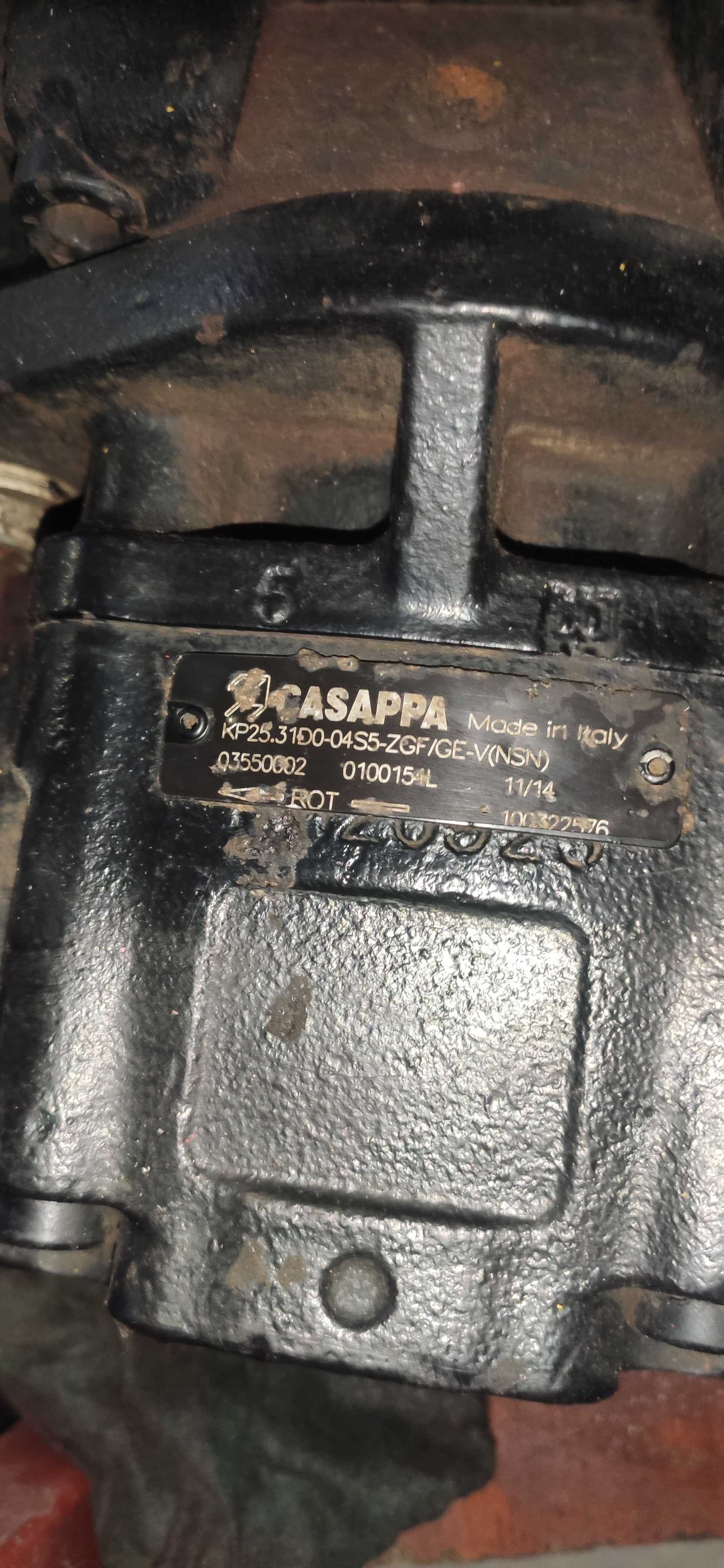 Pompa hydrauliczna SAUER DANFOSS 600.6395 + CASAPPA KP25.31 zestaw