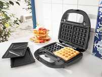 SilverCrest czarny Gofry Opiekacz grill