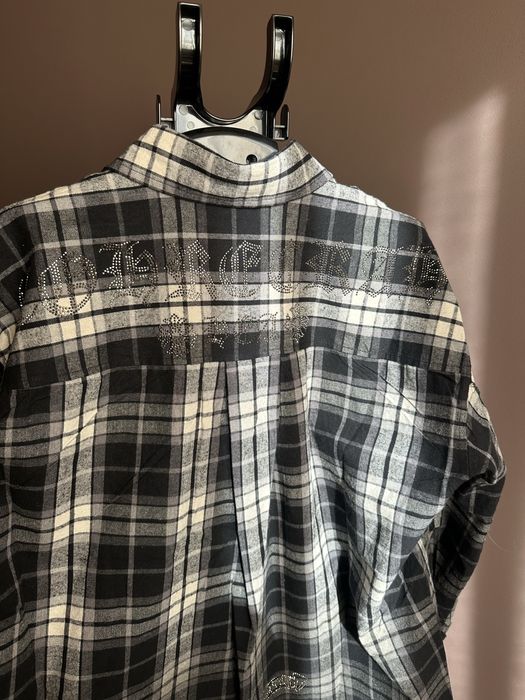 Сорочка в клітинку / лосини Chrome Hearts