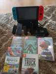 Nintendo switch+5 gier