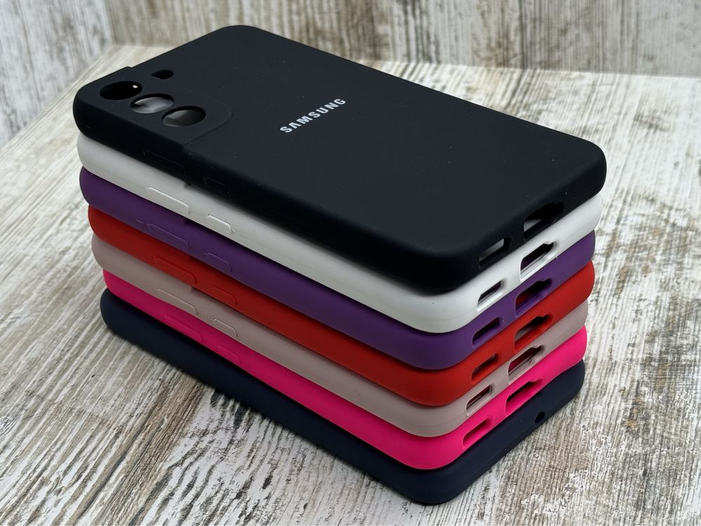 Топ‼️ Чехол Original Silicone Case на Samsung S22/ S22 Plus и др.