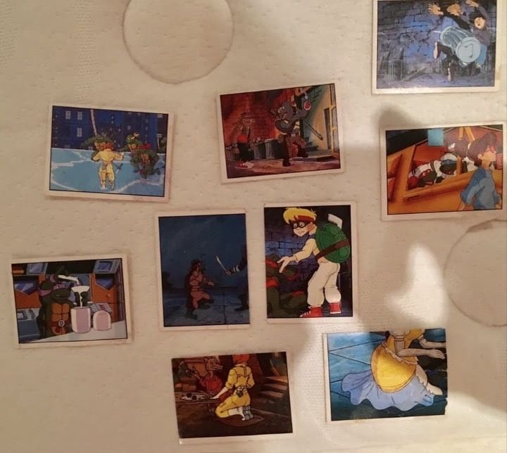 Cromos antigos PANINI Turtles Futebol 2013 Pokemon Cartas