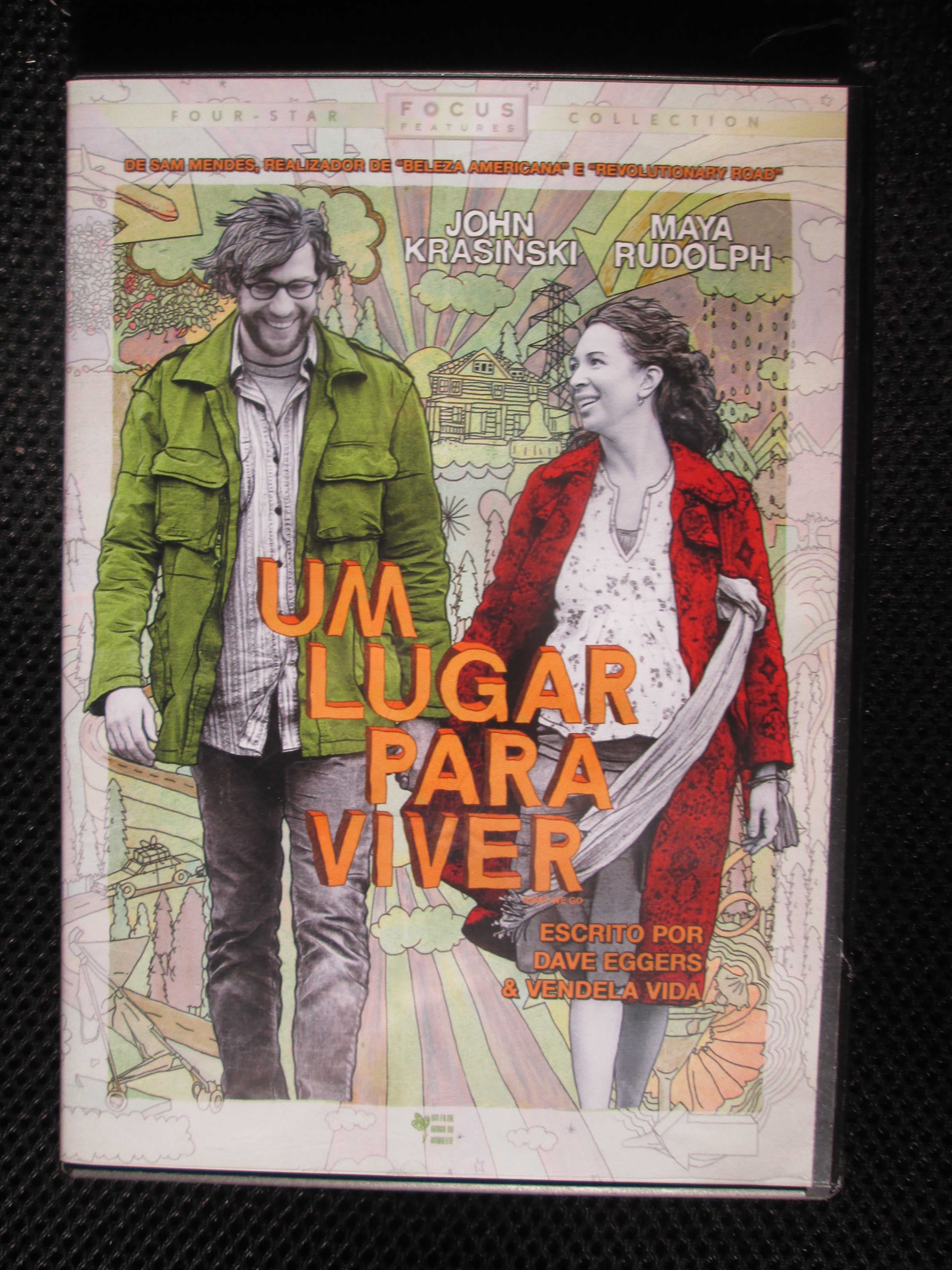 DVD Um Lugar para Viver, Sam Mendes, John Krasinski, Maya Rudolph