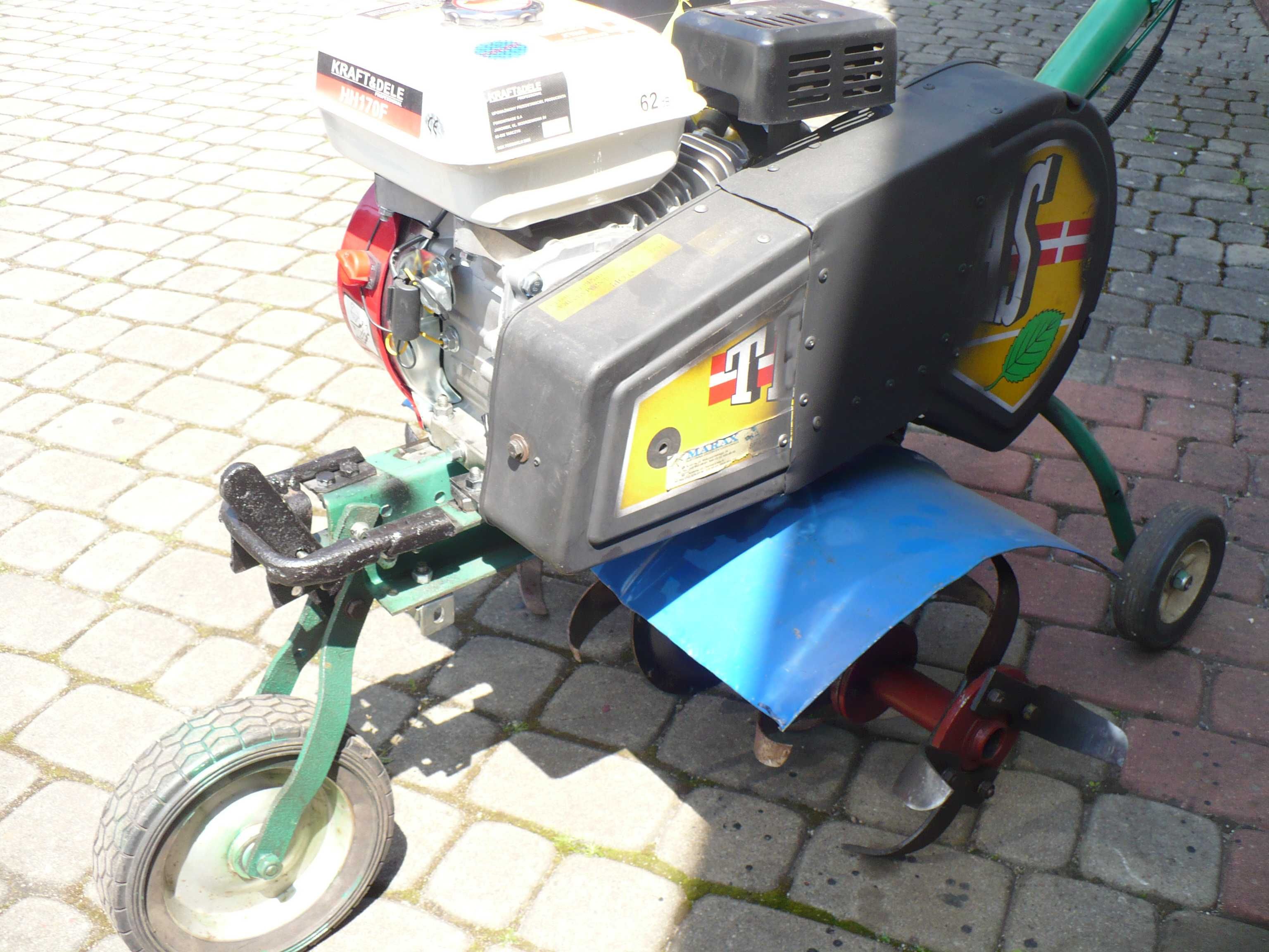glebogryzarka z osprzętem nowy silnik.