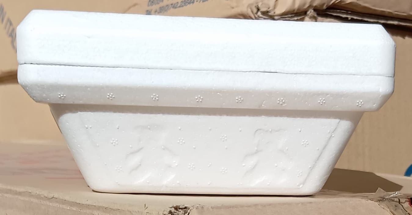 Caixa térmica para Take-away de gelados 500cc e 1000cc
