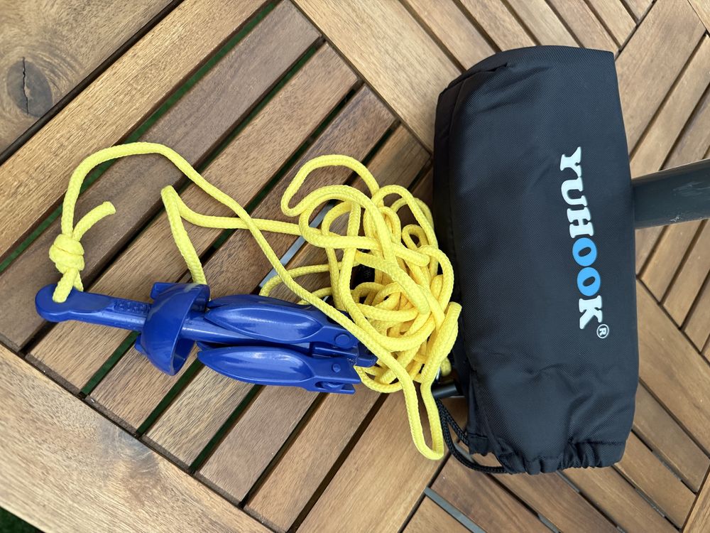 Saco agua, leash e ancora para SUP