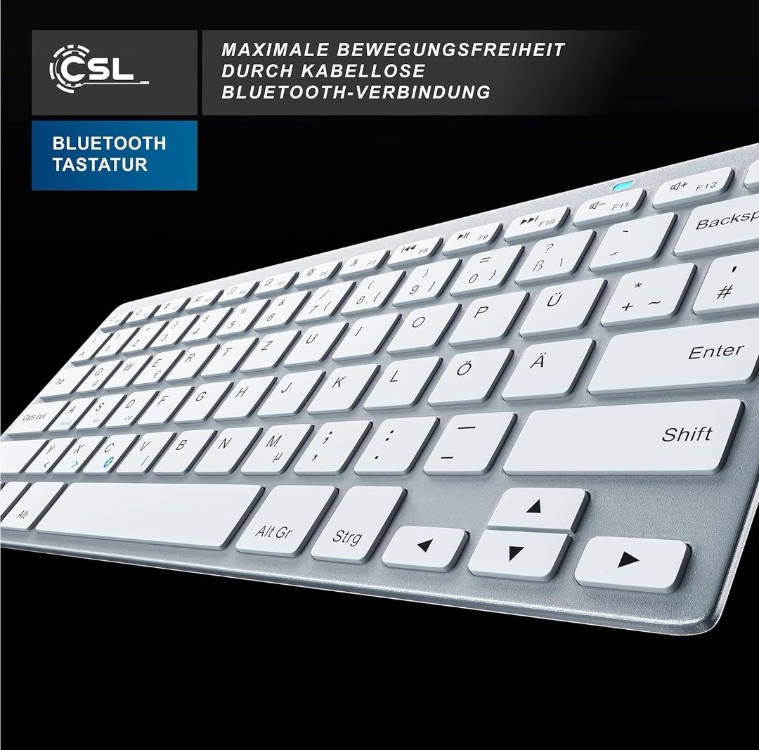 CSL – slim klawiatura Bluetooth
