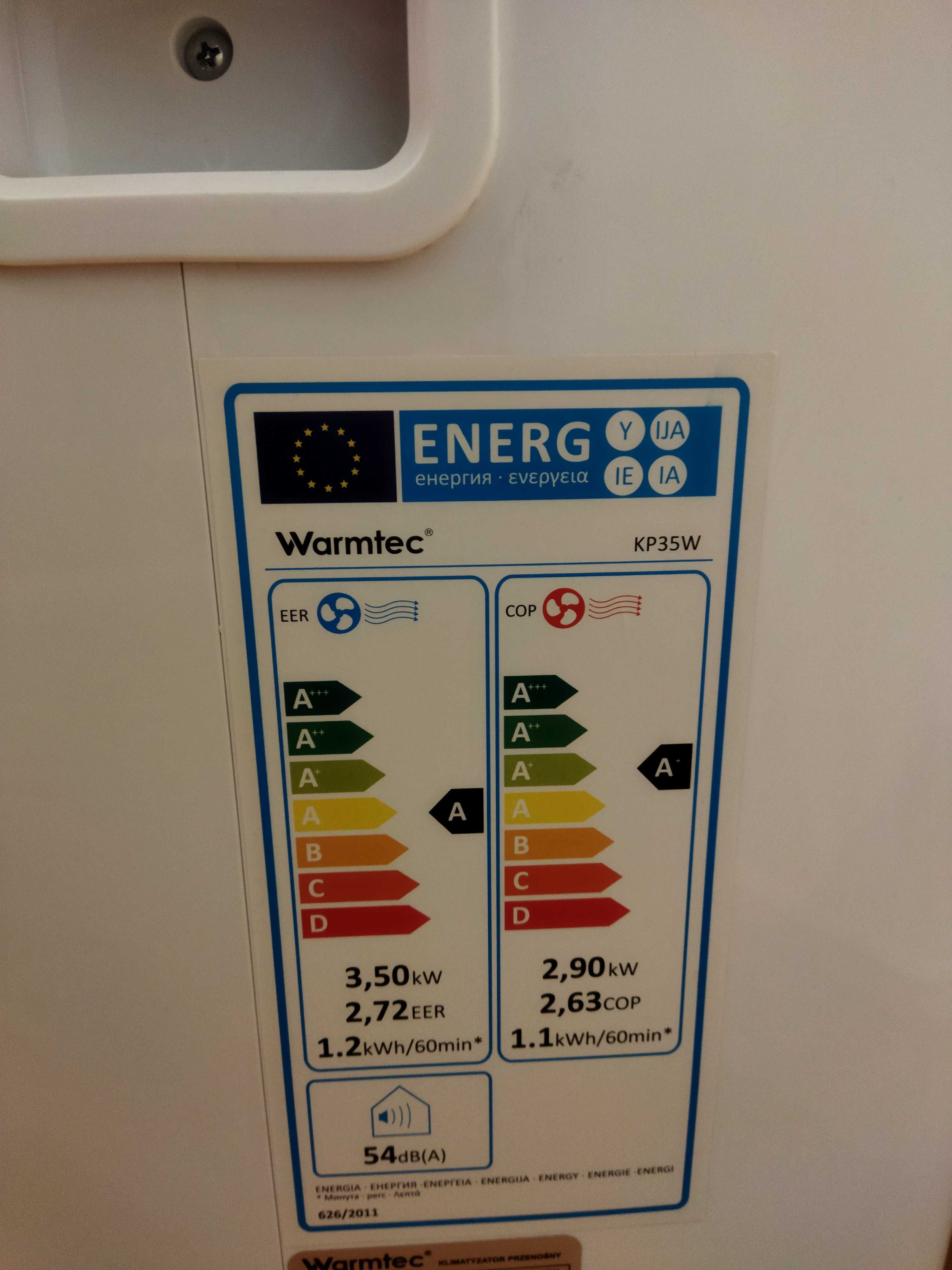 Klimatyzator przenośny WARMTEC KP35W