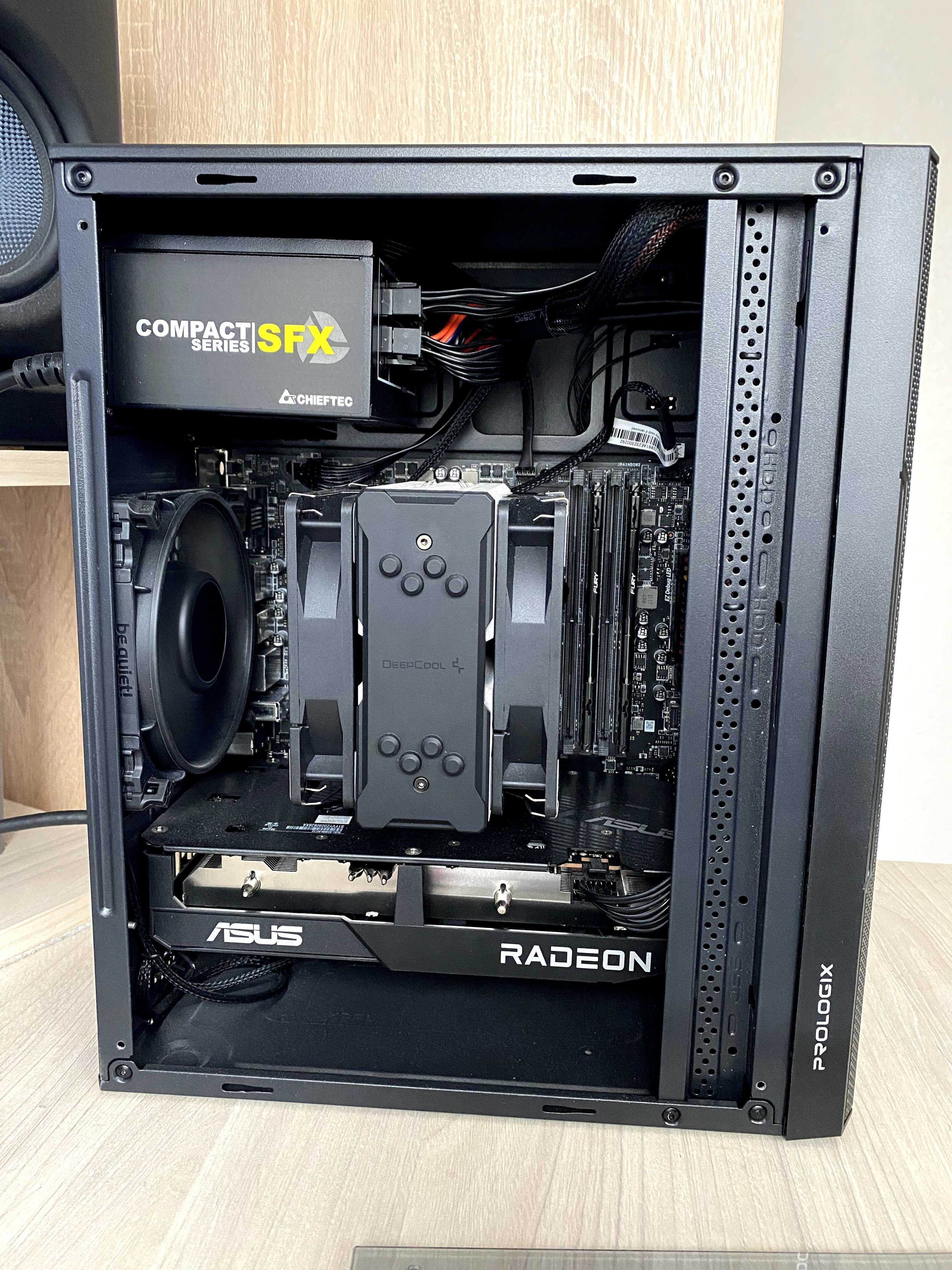 Комп'ютер з AMD Ryzen 5 5600, Radeon RX 6600 8Gb, 32Gb DDR4, 1TB SSD