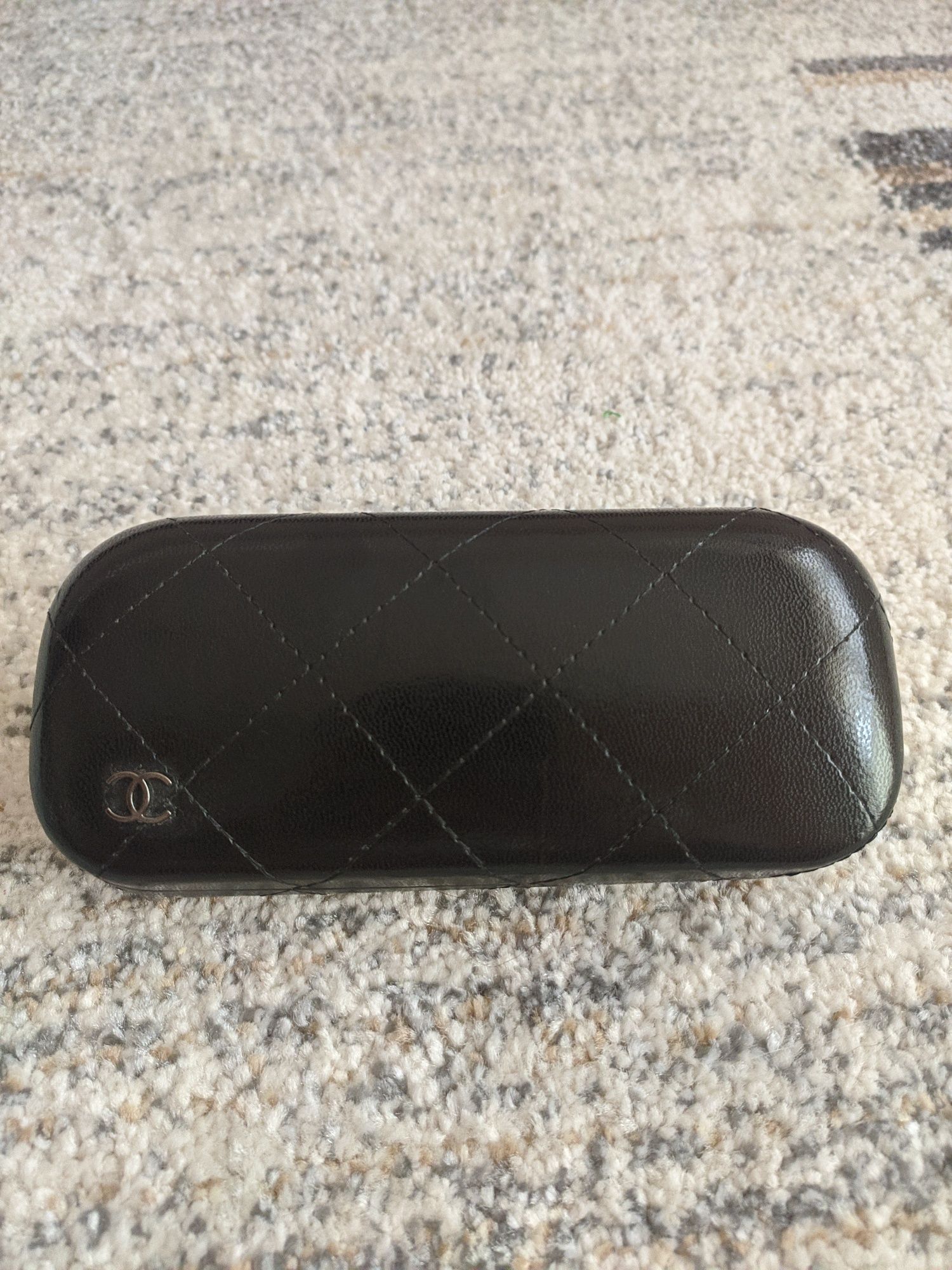 Czarne damskie oprawki Chanel