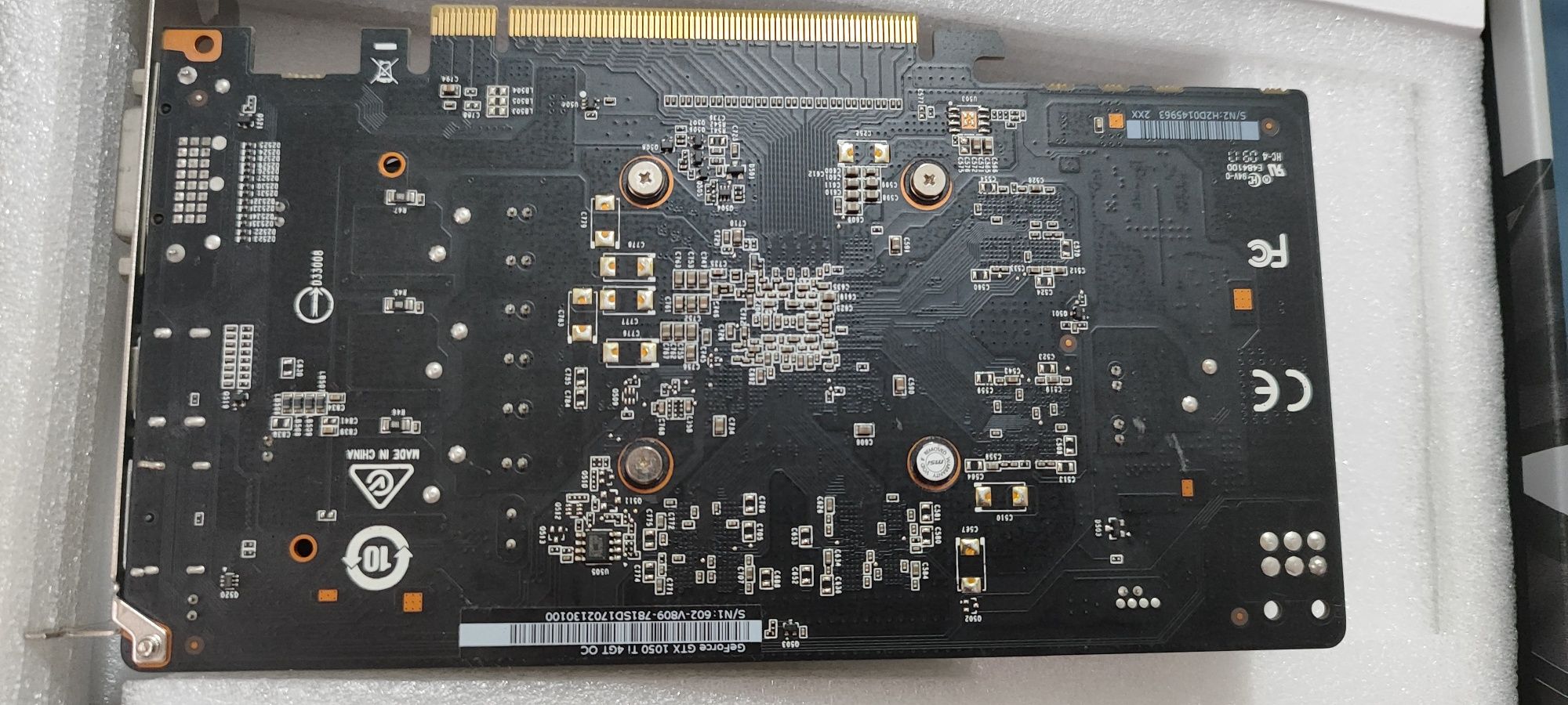 MSI GeForce GTX 1050 Ti 4GB