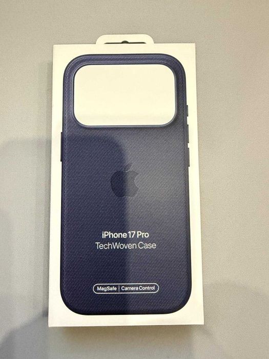 Capa IPhone 17 Pro TechWoven Azul