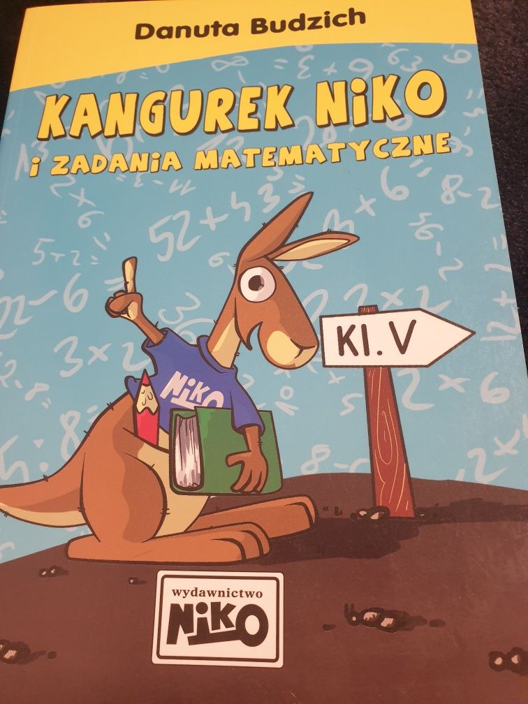 Kangurek Niko i zadania matematyczne kl. 5.