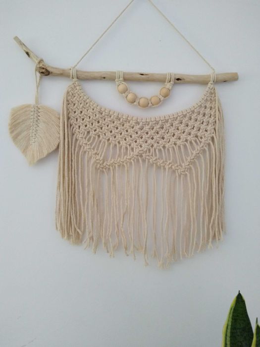 Painel de Macramé