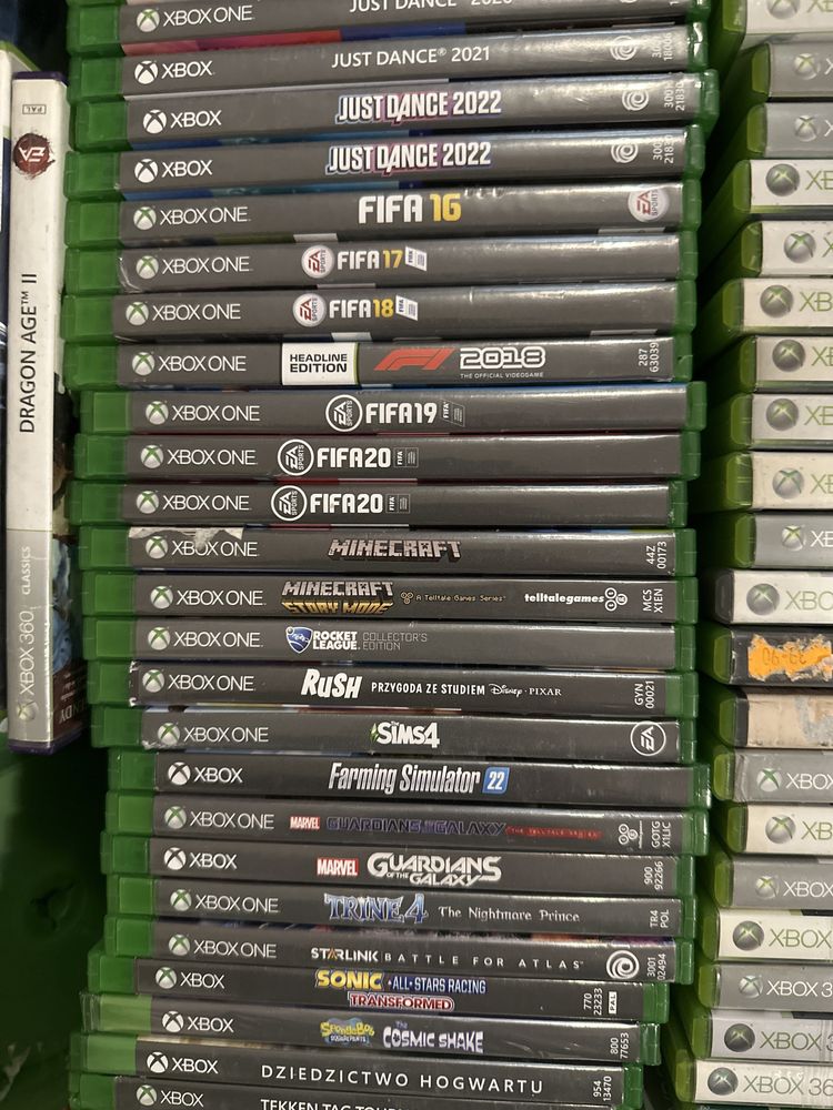 Gry Xbox One S X Series dla dzieci Rayman minecraft Możliwa zamiana