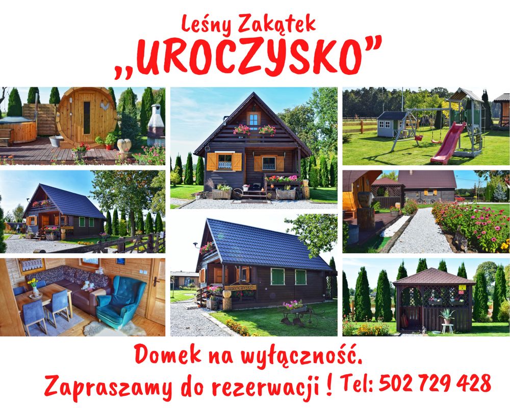 Agroturystyka -noclegi, domek ,apartamenty .Sauna , balia  , natura